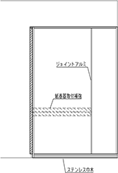 立面図（横）